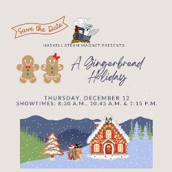 A Gingerbread Holiday Flyer